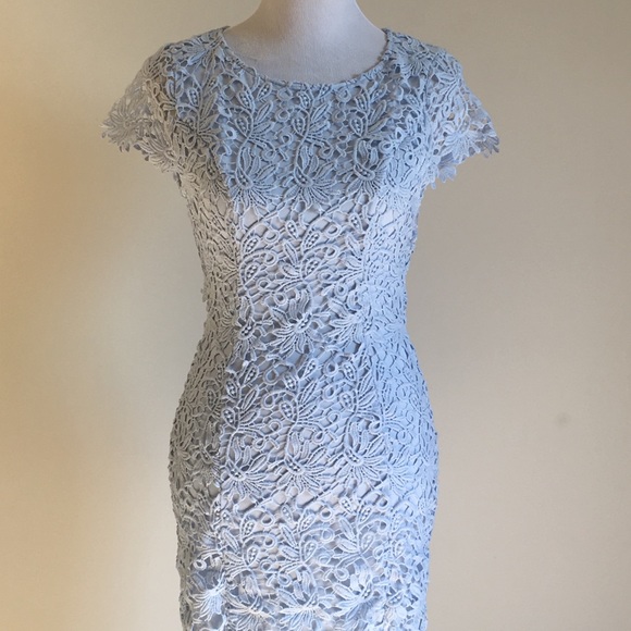 Dresses | Lulus Light Blue Lace Dress 